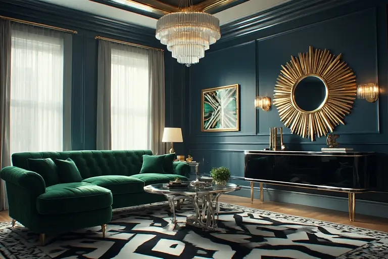 Art Deco Interior Design Sense Serenity