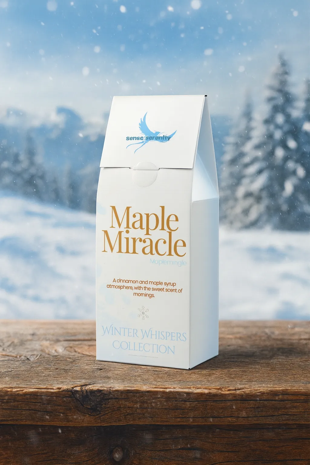Maple Miracle Medium Roast Coffee – Smooth Maple &amp; Cocoa Notes on the table