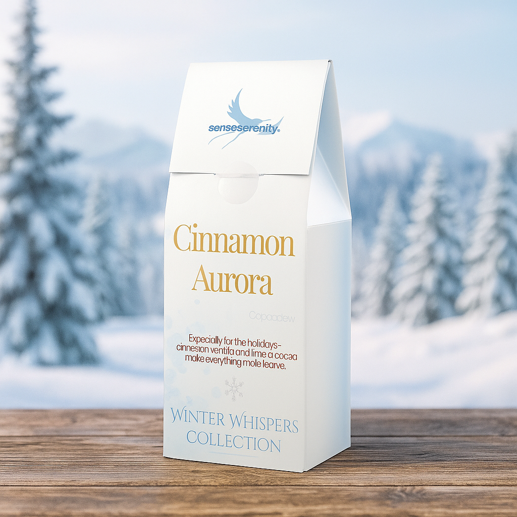 Cinnamon Aurora Light Roast Coffee – Cozy Winter Flavor Blend on table