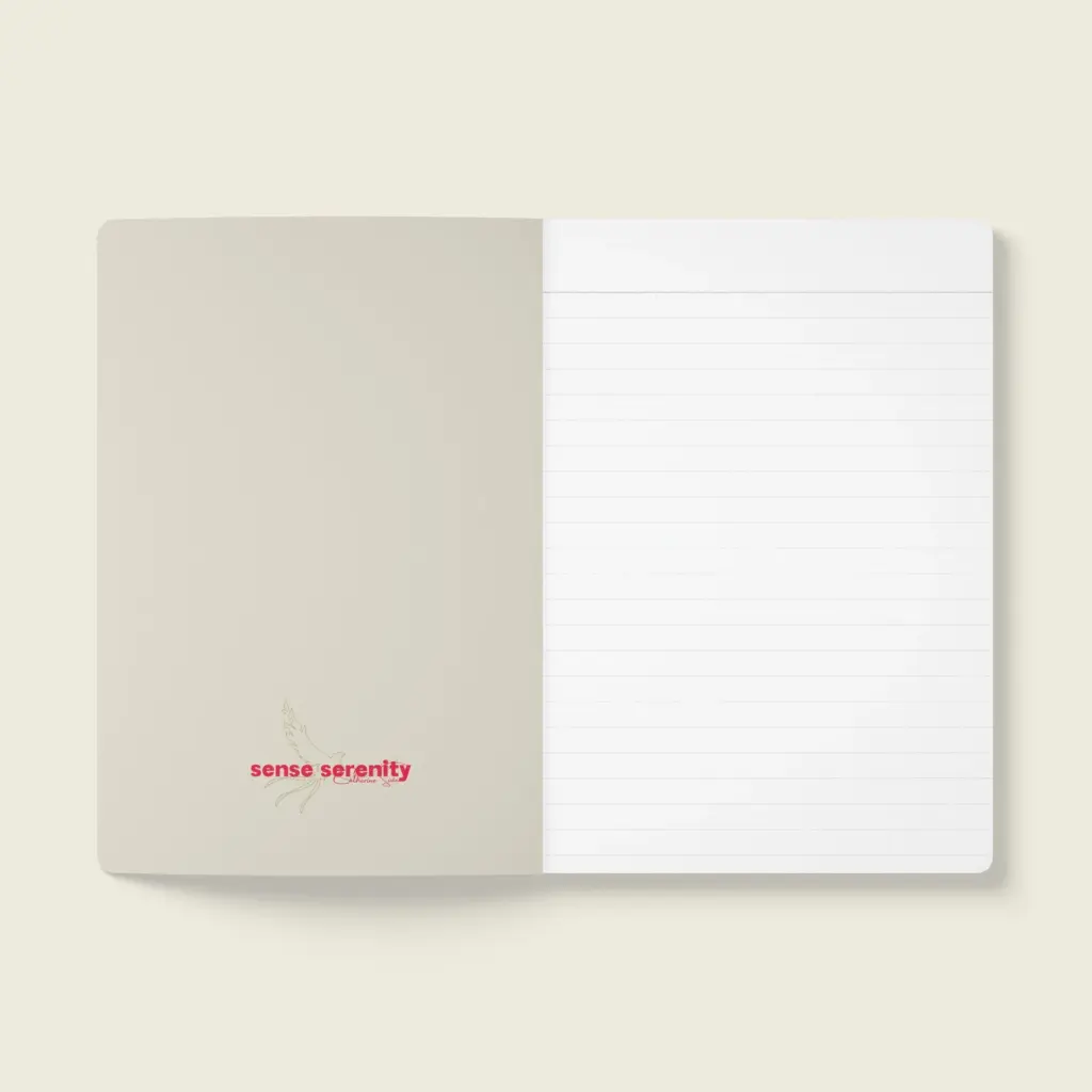 Flutter Flower Fantasy Softcover Journal (with Inside Prints) Collection – Blossom Glow _ Sense Serenity Crazy 8.webp