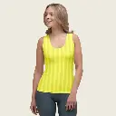 Butter Bliss – Women's Pastel Yellow Tank Top by Sense Serenity 6.webp