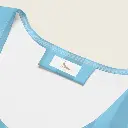 Ocean Breeze _ Sky Blue Striped Summer Tank Top by Sense Serenity 3.webp