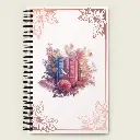 Sense Serenity Dream Feathers Spiral Notebook – Book Lover Journal 1.webp