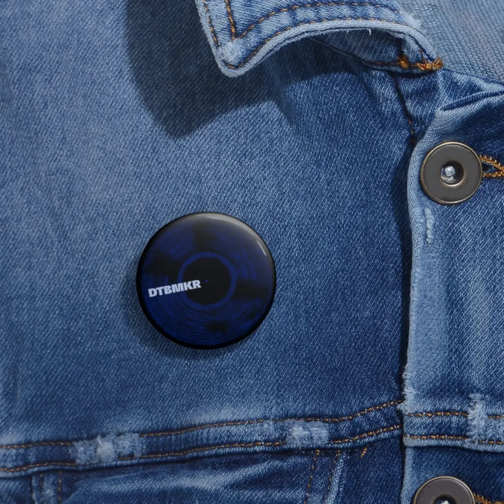 Detroit Beatmaker Simple Vinyl Pin Button – Sense Serenity Exclusive Music Gift  4.webp