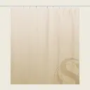 Seashell & Beige Color Gradient Shower Curtains 4.webp