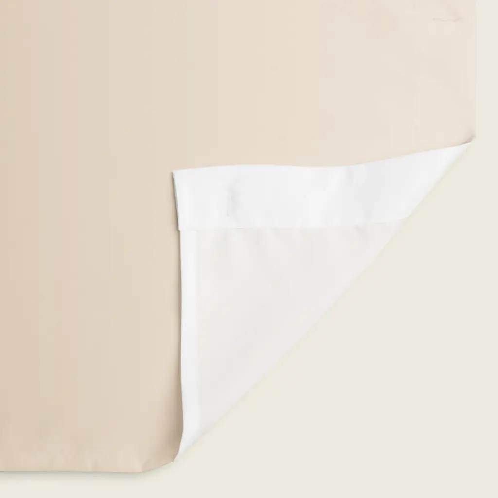 Seashell & Beige Color Gradient Shower Curtains 5.webp