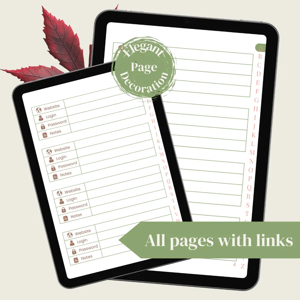 Hiperlinked Digital Password Logbook with Tabs Mockups 1.0 3.webp