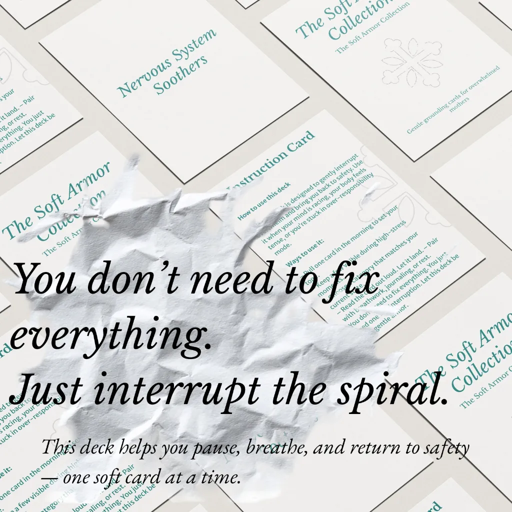 The Regulated Mom Deck - Sense Serenity by Catherine Sivie Mockups 2.webp