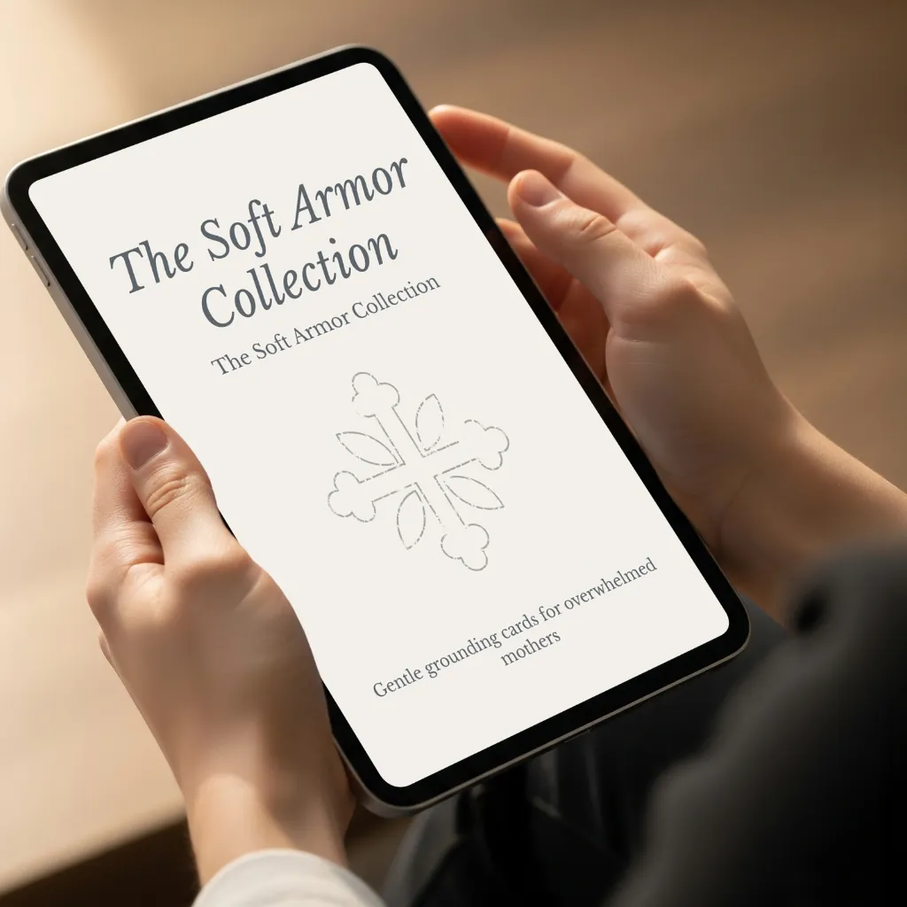 Regulated Mom Deck – 48 Soft Grounding Cards _ Soft Armor Collection Mockups 4.webp