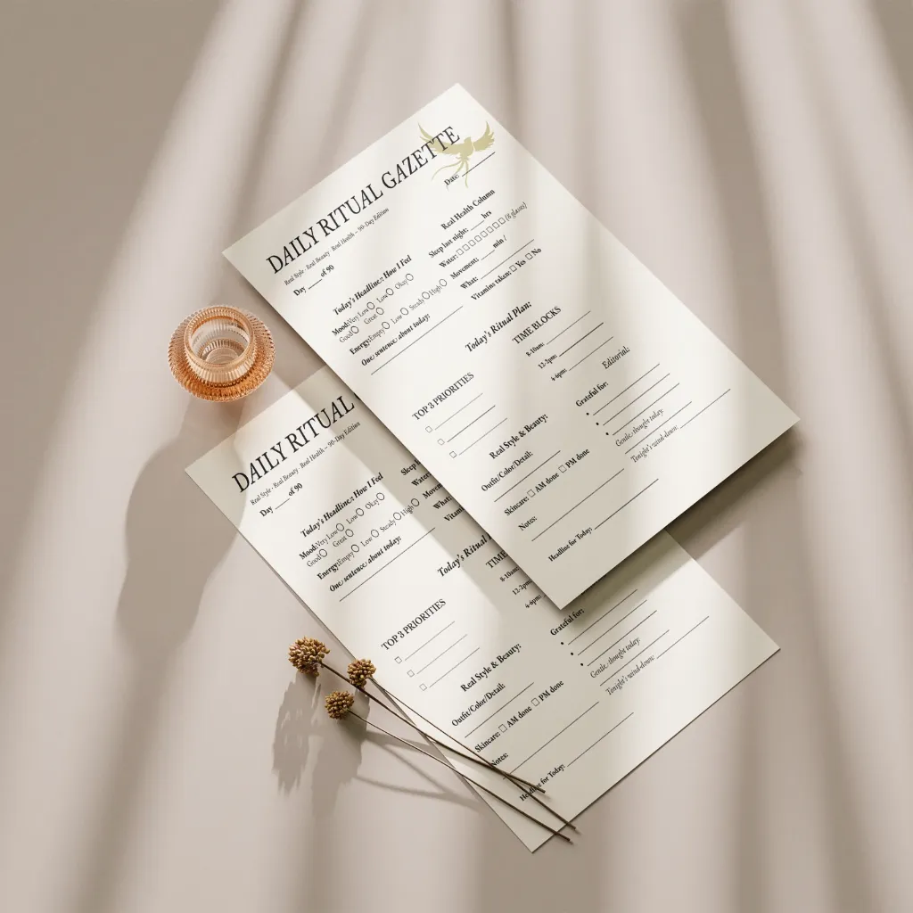 90-Day Ritual Planner Mockups 6.webp