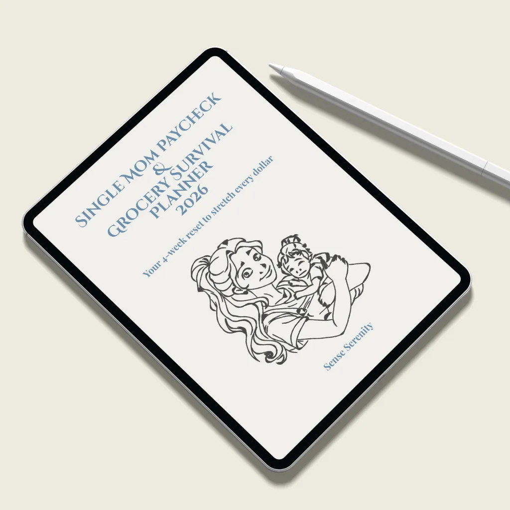 Single Mom Paycheck & Grocery Survival Planner Mockups 9.webp