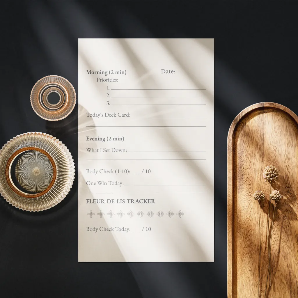 Daily Reset Journal – For Overwhelmed Moms Mockups 4.webp