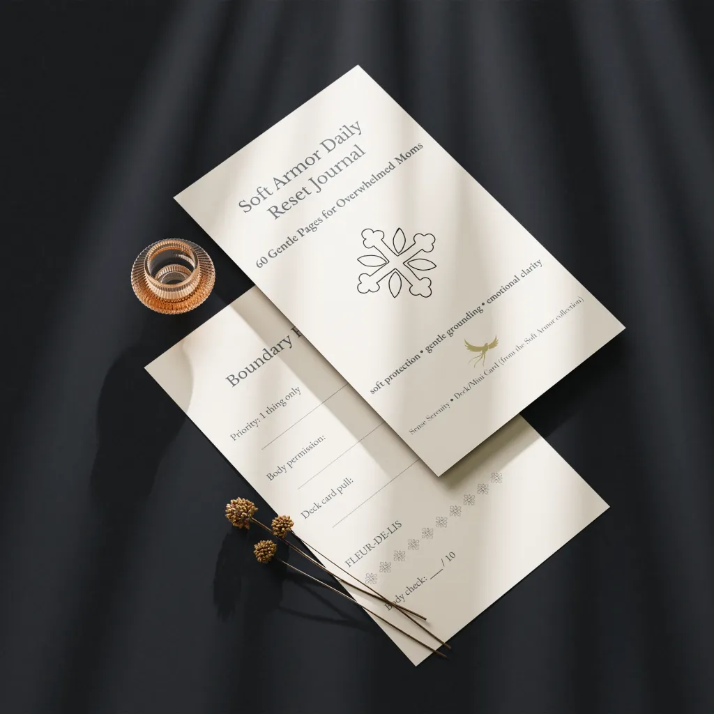 Daily Reset Journal – For Overwhelmed Moms Mockups 5.webp