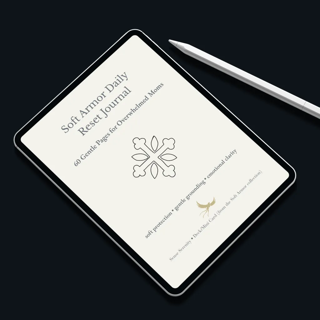 Daily Reset Journal – For Overwhelmed Moms Mockups 2.webp