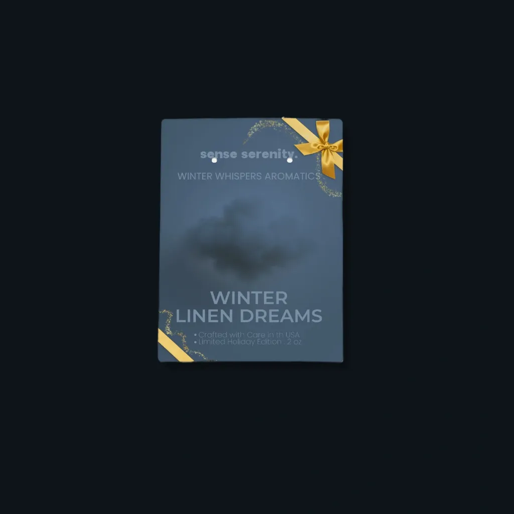 Winter Linen Dreams Mood Aroma Diffuser - Limited Edition - round 2.webp