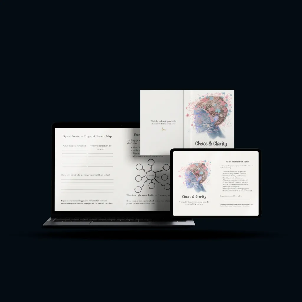Chaos & Clarity Journal and Digital Mockups  3.webp