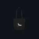 Phoenix Flight Canvas Tote Bag – Black 13x13 2.webp