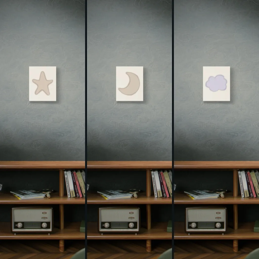Little Sky Trio Wall Mockups  11.webp