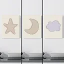 Little Sky Trio Wall Mockups  9.webp
