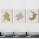 Little Sky Trio Wall Mockups  9.webp