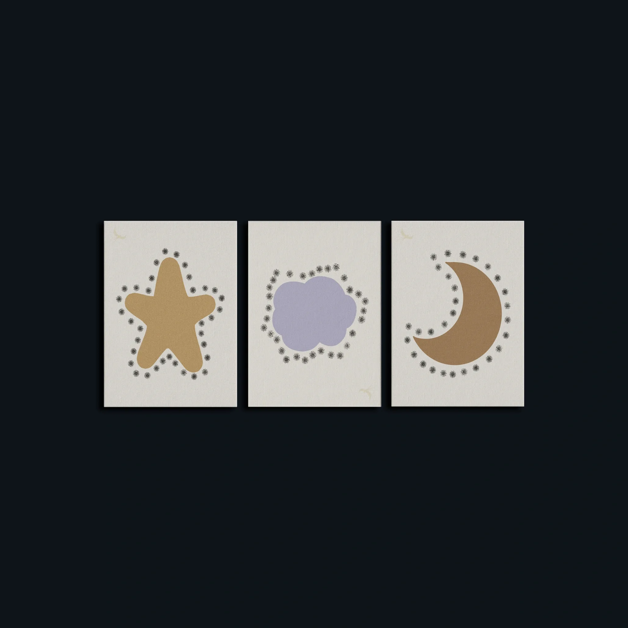 Little Sky Trio Wall Mockups  1.webp