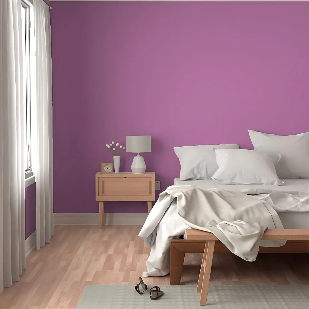 Opera Mauve Peel & Stick Wallpaper — Matte Fabric, Renter‑Friendly.webp
