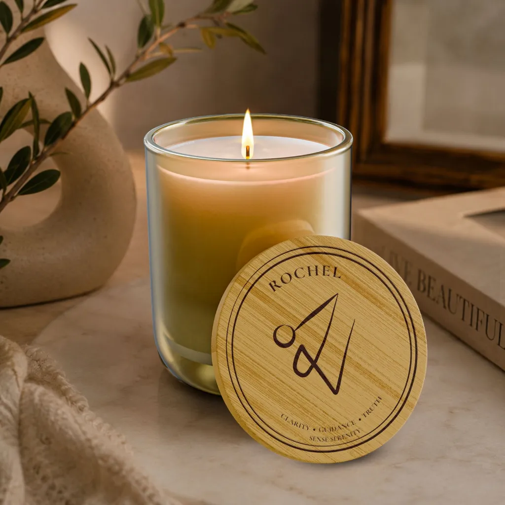 Rochel Angel Candle of Clarity – Engraved Luxury Soy Candle 3.webp