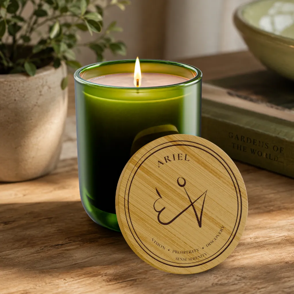 Ariel Angel Candle of Vision – Engraved Luxury Candle 3.webp