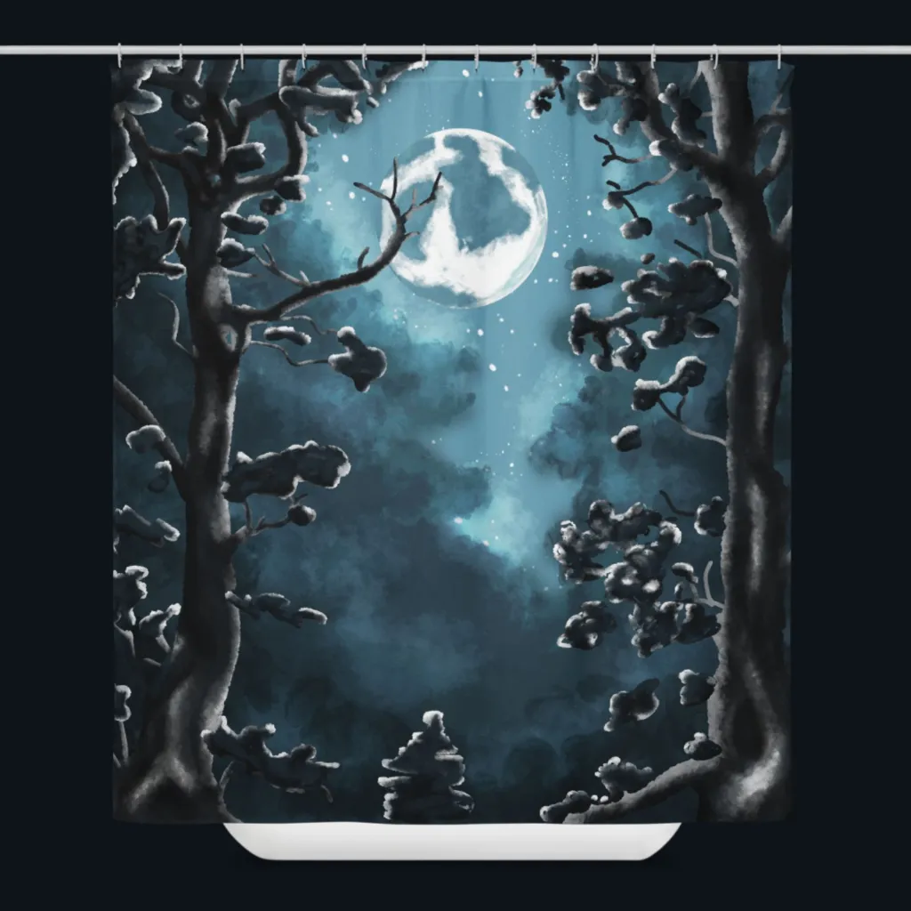 Moon Ritual Collecion Shower Curtains 6.webp