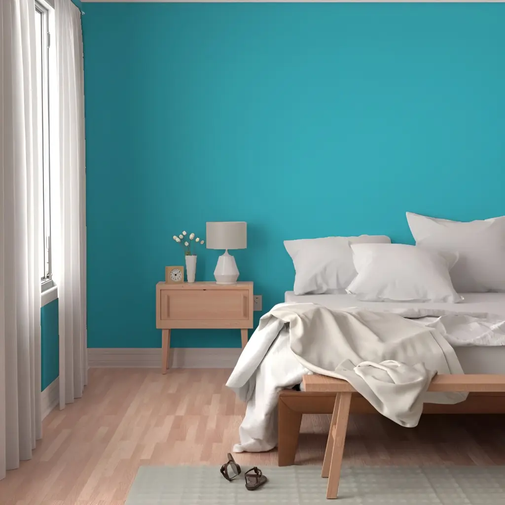 Blue Curacao Peel and Stick Wallpaper Mockups 5.webp
