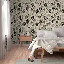 Natural Elegance Leaf Peel & Stick Wallpaper Mockup 5.webp
