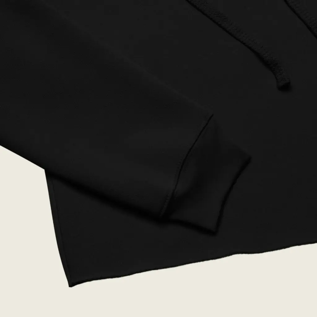 Goat Spirit Cropped Hoodie – Women's Unique Fashion Staple Blacl 12.webp