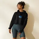 Goat Spirit Cropped Hoodie – Women's Unique Fashion Staple Blacl 21.webp