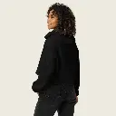Goat Spirit Cropped Hoodie – Women's Unique Fashion Staple Blacl 19.webp