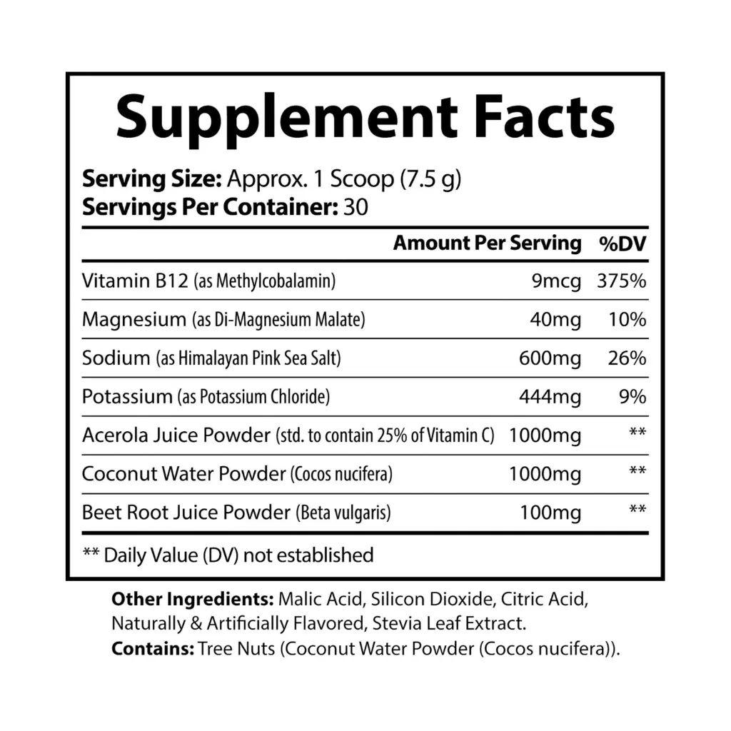Sense Serenity Vigor ION+ Electrolyte Powder – Natural Performance Fuel Mockups 6.webp
