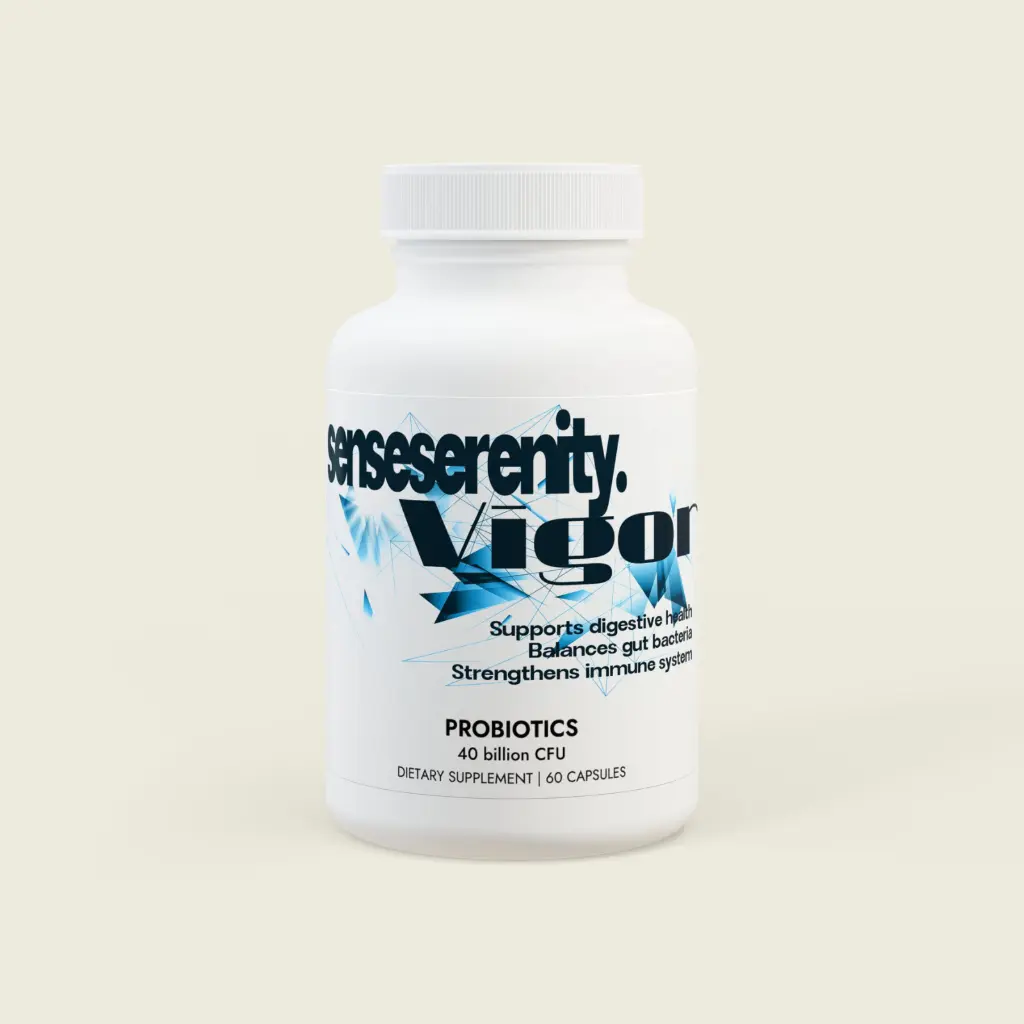 Sense Serenity Vigor Probiotics Supplement (60 Capsules) Mockups  1.webp