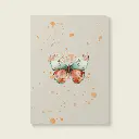 Flutter Flower Fantasy  Softcover Journal (with Inside Prints) Collection – Winged Dream _ Sense Serenity Crazy 2.webp