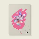 Flutter Flower Fantasy Softcover Journal (with Inside Prints) Collection – Petal Whirl _ Sense Serenity Crazy 11.webp
