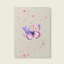 Flutter Flower Fantasy Softcover Journal (with Inside Prints) Collection – Petal Whirl _ Sense Serenity Crazy 5.webp