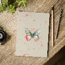 Flutter Flower Fantasy  Softcover Journal (with Inside Prints) Collection – Blossom Glow _ Sense Serenity Crazy 12.webp