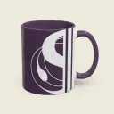 Serenity Purple Ceramic Coffee Mug (11oz/15oz) – Elegant Minimalist, USA