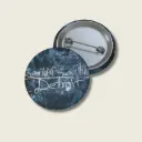 Detroit Skyline Keepsake Pin Button – City Pride Gift