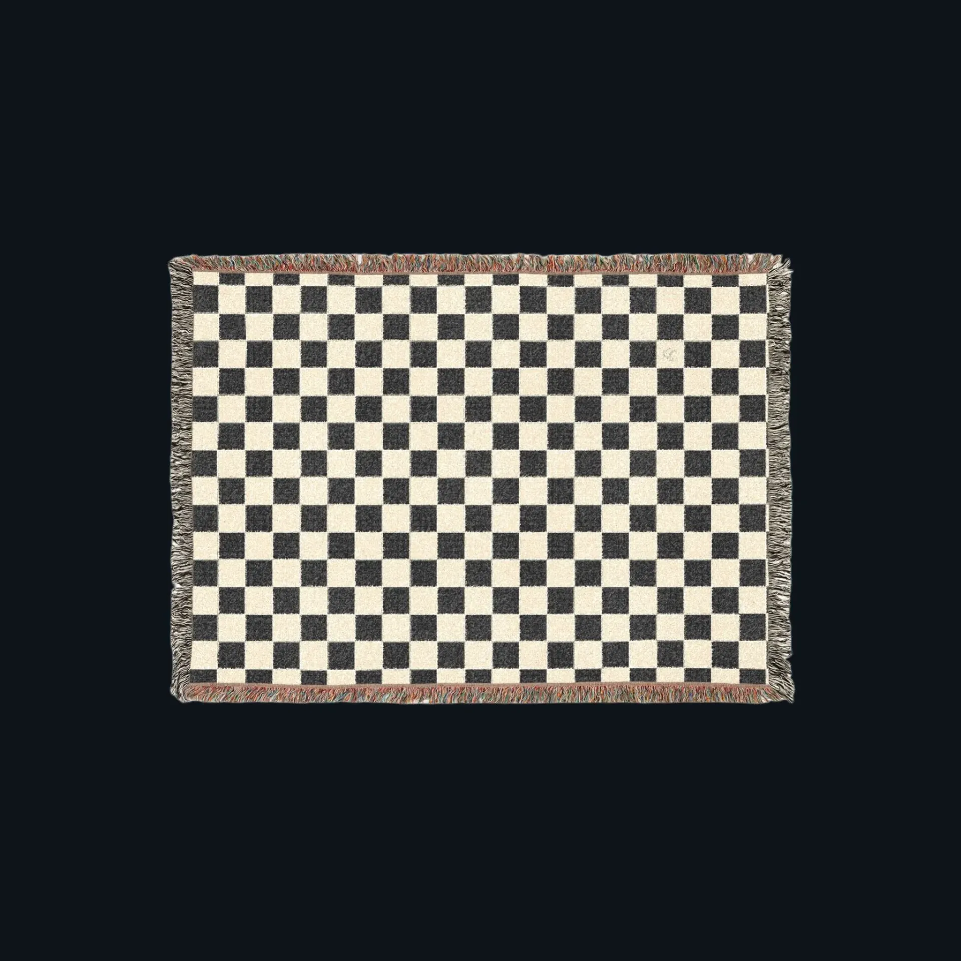 Geometric Woven Throw (52"x37")
