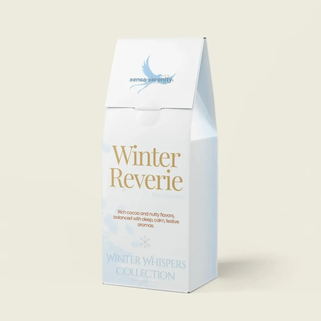 Winter Reverie Medium-Dark Roast Coffee – Rich Cocoa & Nut Aroma - Winter Whispers Collection (Whole Bean)