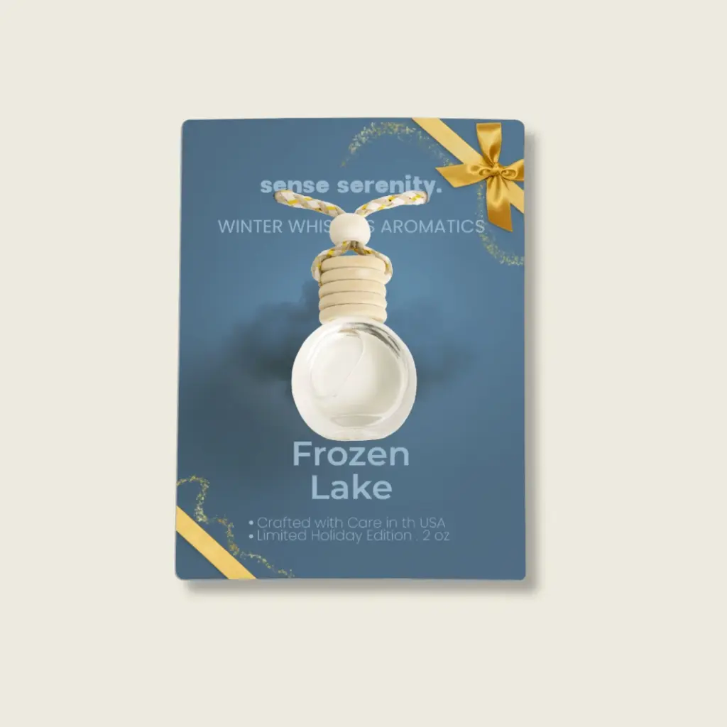 Frozen Lake Mood Diffuser – Sea Minerals Holiday Edition (Round)