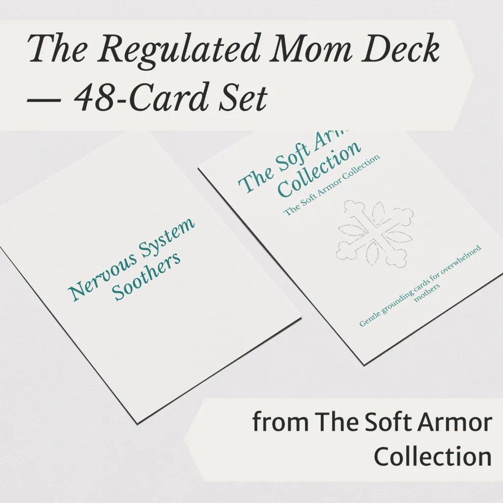 Regulated Mom Deck – 48 Soft Grounding Cards | Soft Armor Collection