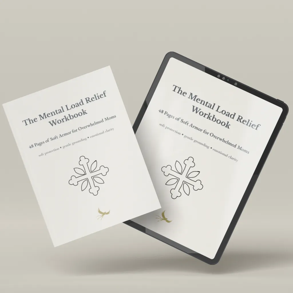 Mental Load Relief Workbook – Soft Armor for Overwhelmed Moms