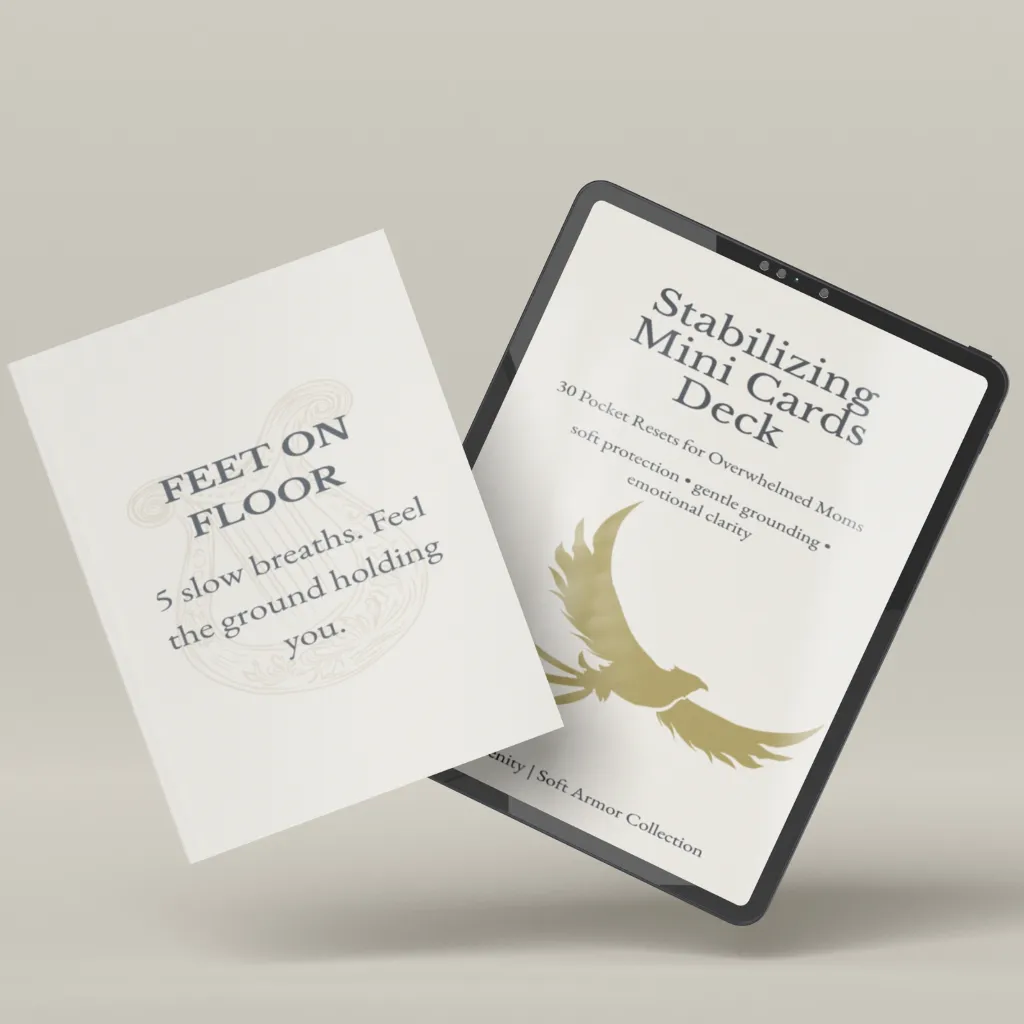 🠒 Stabilizing Mini Cards Deck – Soft Armor for Moms