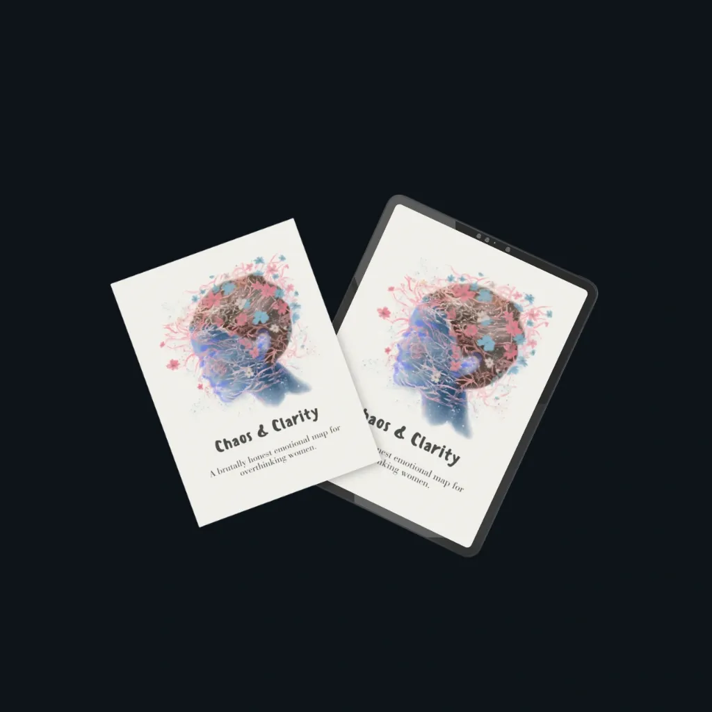 Chaos & Clarity Journal for Overthinking Women