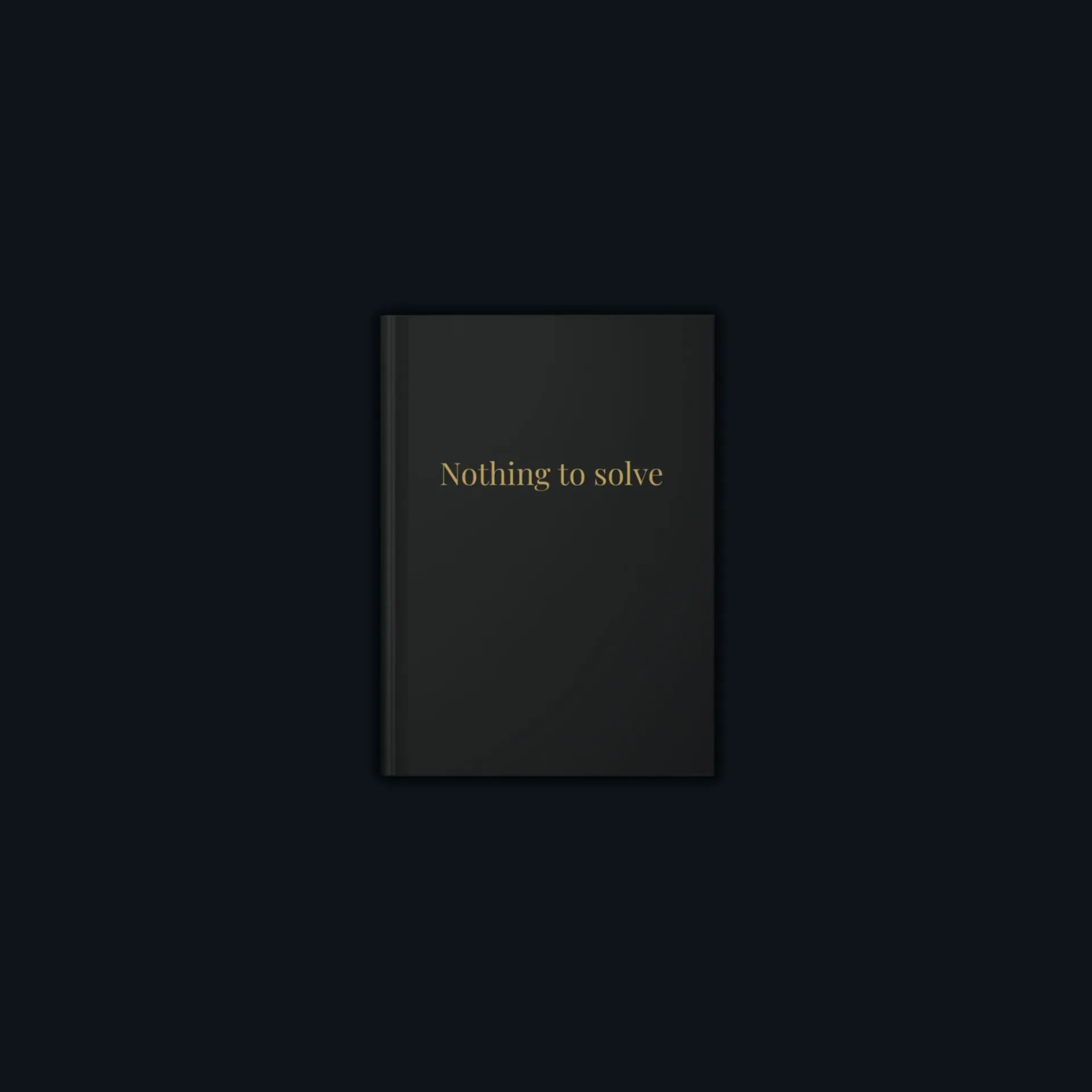 Quiet Ritual Journal – Hardcover for Slow Mornings